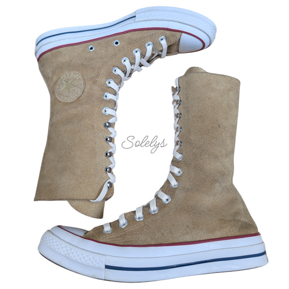 Converse x J.W. Anderson Chuck 70 XHI Suede Calf High Sneaker Boot Womens 8 - Picture 11 of 12